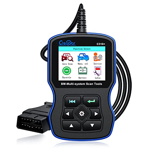 Creator C310 OBD2 Diagnostic Scanner Tool for BMW,Multi-System Code Reader with EPB Engine Oil Reset