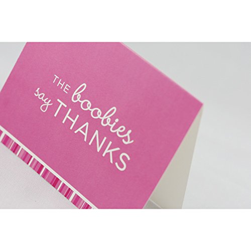 Two Poodle Press 20 Card Variety Pack – Breast Cancer Support Modern Pink Ribbon Thank You Cards in 4 Designs, Printed on 100% Recycled Stock – For Charity Events, Runs, Walks and 3-Day | The Storepaperoomates Retail Market - Fast Affordable Shopping