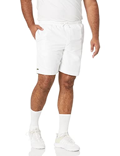 Lacoste Men’s Sport Tennis Shorts, White, L