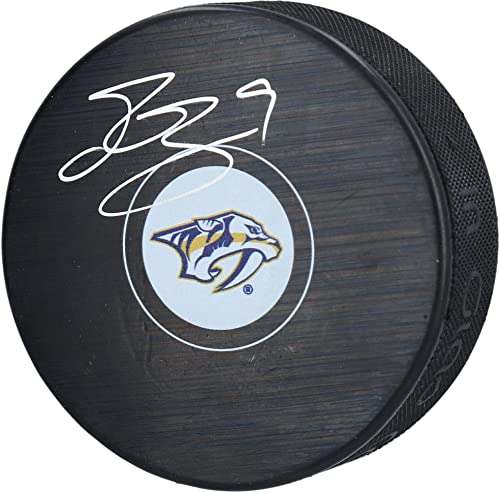 Filip Forsberg Nashville Predators Autographed Hockey Puck – Autographed NHL Pucks