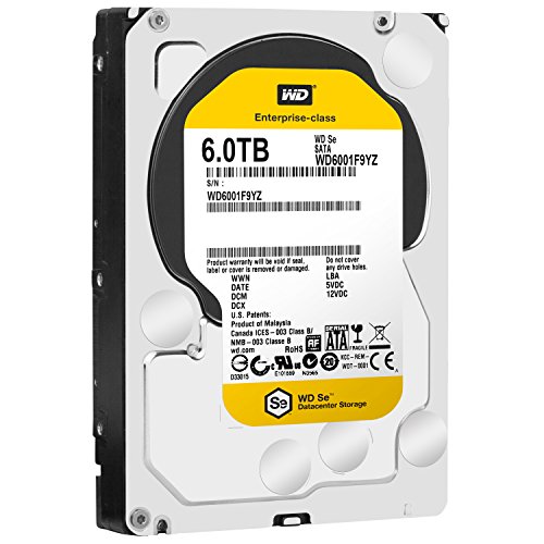 WD SE 6TB Datacenter Hard Disk Drive – 7200 RPM SATA 6 Gb/s 128MB Cache 3.5 Inch – WD6001F9YZ | The Storepaperoomates Retail Market - Fast Affordable Shopping
