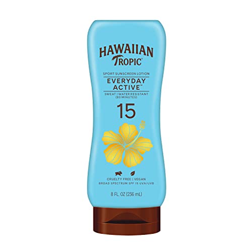Hawaiian Tropic Everyday Active Sunscreen Lotion SPF 15, 8oz