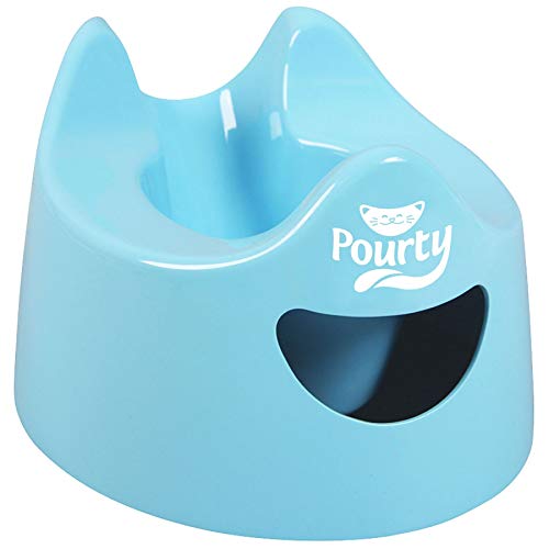 Pourty Easy To Pour Potty, Blue 1 ea