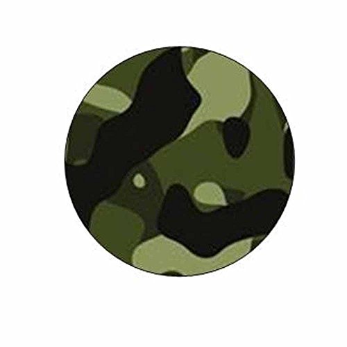 Camouflage Print Stickers – Gift Bag or Envelopes Seals – Camo Theme Stationery Design – Party Favor Supplies – Set of 24