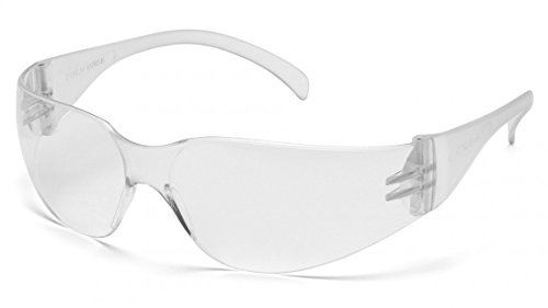 (12 Pair) Pyramex Mini Intruder Glasses Clear Frame/Clear-Hardcoated Lens (S4110SN)