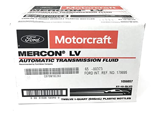 Motorcraft MERCON LV Automatic Transmission Fluid (ATF) **12 Quart Case** | The Storepaperoomates Retail Market - Fast Affordable Shopping