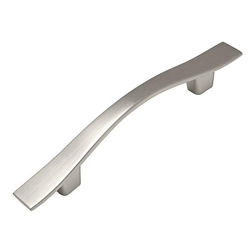 Cosmas 25 Pack 8902SN Satin Nickel Cabinet Hardware Handle Pull – 3″ Inch (76mm) Hole Centers
