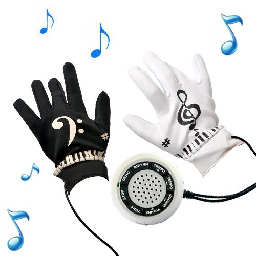 Electric Piano Gloves – Let’s Play Piano On Desk – Playable Interactive Piano Music Gloves