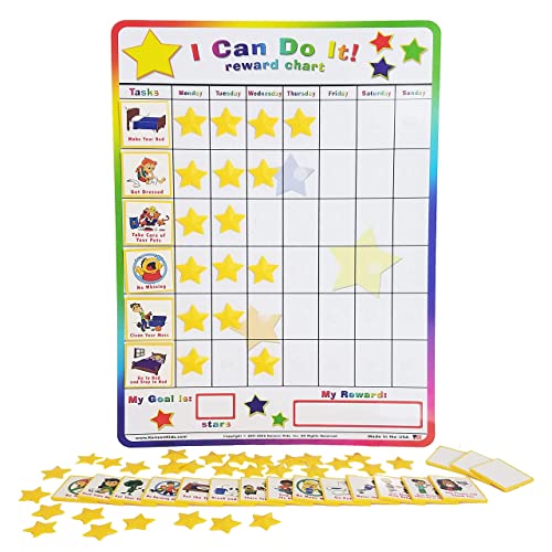 Kenson Kids “I Can Do It” Reward and Responsibility Chart, 11 X 15.5-Inch
