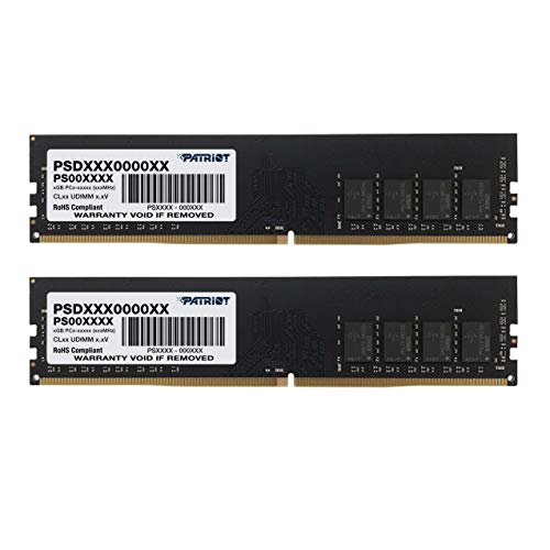 Patriot Signature Line 8GB (2 x 4GB) 288-pin DDR4 PC4-17000 2133MHz Memory Module Kit PSD48G2133K