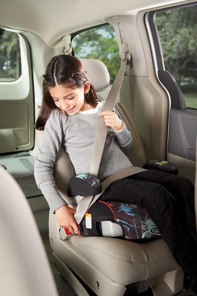 Graco TurboBooster Backless Booster Car Seat, Dinorama