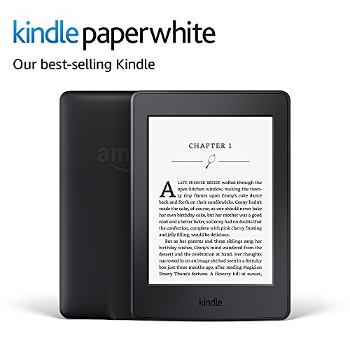 Kindle Paperwhite E-reader (Previous generation – 2015 release) – Black, 6″ High-Resolution Display (300 ppi) with Built-in Light, Wi-Fi, Ad-Supported