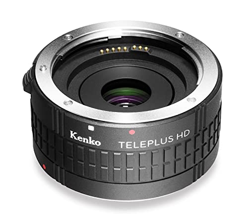 KENKO – Teleplus 2X HD DGX Teleconverter for Canon – Black