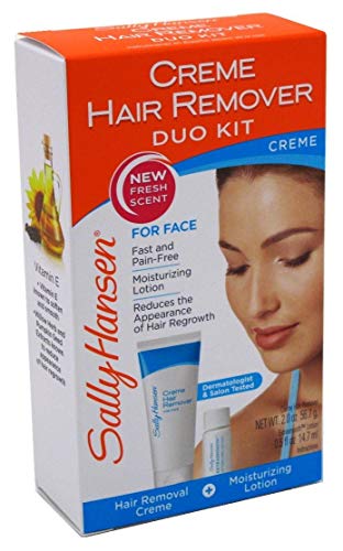 Sally Hansen Creme Hair Remover Duo Kit For Face (6 Pack)
