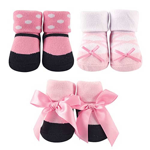 Luvable Friends Unisex Baby Socks Giftset, Ballet, 0-9 Months