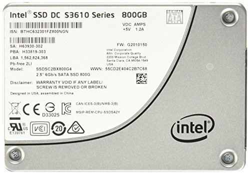 Intel DC S3610 Series Solid State Drive – Internal (SSDSC2BX800G401)