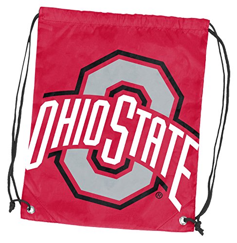 Logo Brands NCAA Ohio State Unisex Adult Doubleheader String Backsack, One Size, Black