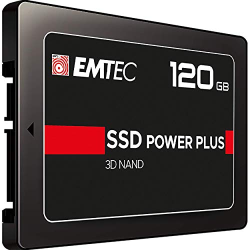 Emtec 120GB X150 Power Plus 3D NAND 2.5” SATA III Internal Solid State Drive (SSD) ECSSD120GX150
