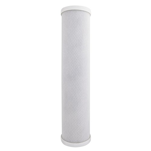 Tier1 5 Micron 20 Inch x 4.5 Inch | Whole House Activated Carbon Block Water Filter Replacement Cartridge | Compatible with Pentek EP-20BB, 155583-43, CB-45-2005, Home Water Filter