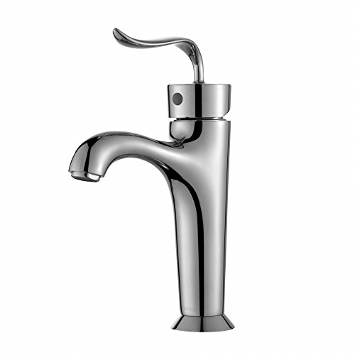 Kraus FUS-13801CH Coda Single Lever Basin Bathroom Faucet, Chrome