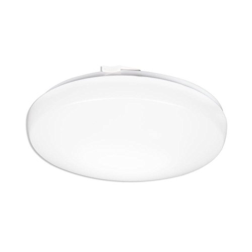 Lithonia Lighting FMLRDL 14 21840 M4 4000K 14-Inch Dimmable Round LED Flush Mount, 2100 Lumens, 120 Volts, 30 Watts, Damp Listed, White