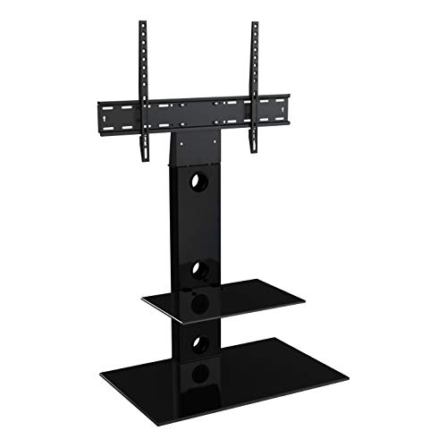 AVF FSL700LEB-A Lesina TV Floor Stand with TV Mounting Column for 32-inch to 65-Inch TVs, Black