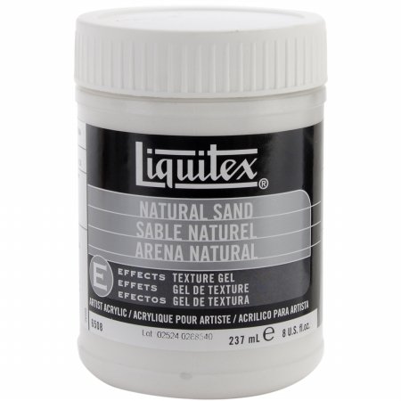 Liquitex Natural Sand Acrylic Texture Gel-8oz