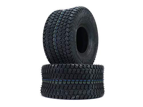 Set Of 2 Kenda K500 Super Turf Mower Tire 4 PLY 20X10.50X8