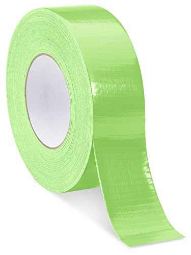 Uline Industrial 9 Mil Fluorescent Green Duct Tape – 2 Inches Wide x 60 Yards Long