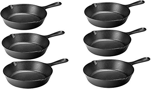 Lodge Skillet Spoon Rest Cast Iron 3-1/2″ Dia. (6 pack)