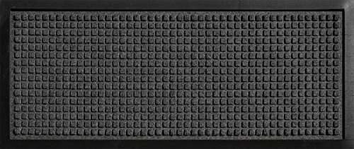 Hudson Exchange 4004 Classic Boot Tray Mat, 34″ L x 15″ W, 3/8″ Thick, Charcoal