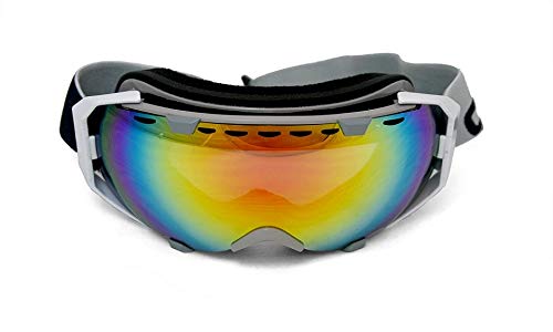 CRG Sports Ski Goggles, Anti Fog Double Lens Snow Goggles, UV Protection Snowboard Goggles for Men,Women,Adults,Youths