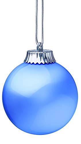 Xodus Innovations WP510 Battery Powered Hanging Decorative Outdoor LED Pulsing 5″ Globe Light, blue