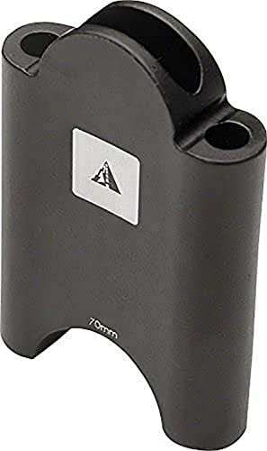 Profile Designs Aerobar Bracket Riser Kit Black, Black, 60mm