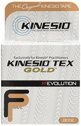 Kinesio Kinesiology Tape – 2″ x 16.4′ – Beige – Pack of 3
