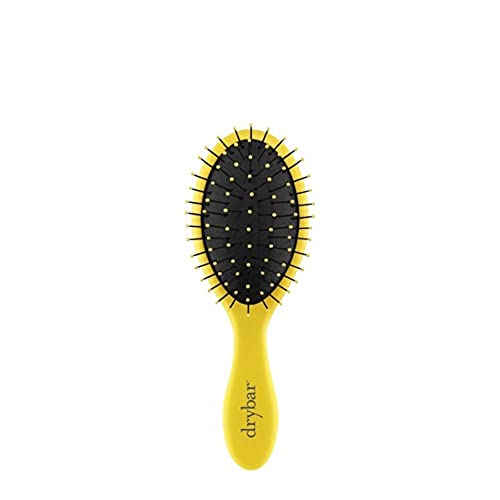 Drybar Lil’ Lemon Drop Mini Travel Detangling Hair Brush | Great for Travel