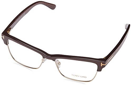 Tom Ford Rectangular Eyeglasses TF5364 048 Size: 53mm Pearl Brown/Gold FT5364
