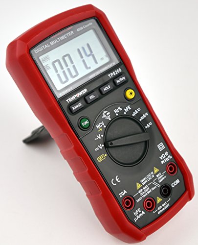 Tekpower TP8268 AC/DC Auto/Manual Range Digital Multimeter with NCV Feature, Mastech MS8268 Upgraded, MS88
