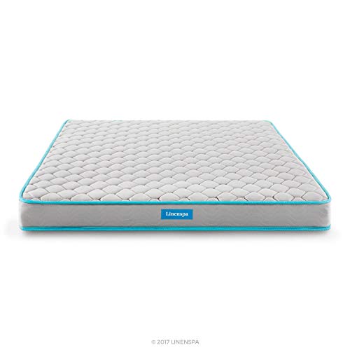 Linenspa 6 Inch Innerspring Twin Mattress with Foam Layer – Firm Feel - CertiPUR-US Certified - Mattress in a Box,White | The Storepaperoomates Retail Market - Fast Affordable Shopping