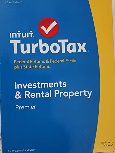 Intuit 424529 Turbotax Premier 2014 Federal Plus State Plus Federal E-File Tax