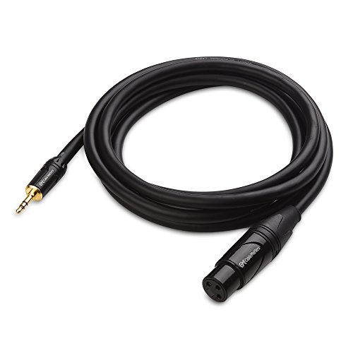 Cable Matters (1/8 Inch Unbalanced 3.5mm to XLR Cable 6 ft Male to Female (XLR to 3.5mm Cable, XLR to 1/8 Cable, 1/8 to XLR Cable) | The Storepaperoomates Retail Market - Fast Affordable Shopping