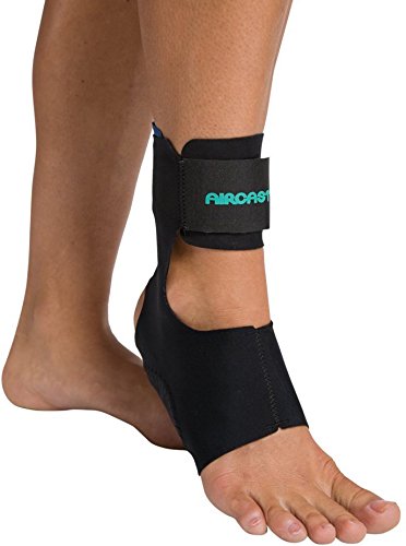 Aircast AirHeel Ankle Support Brace with Stabilizers, Large