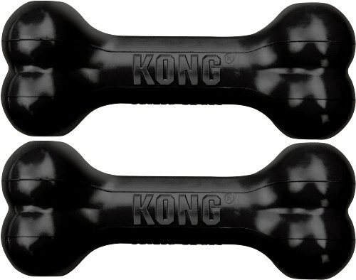 Kong Dog Goodie Bone Extreme (Large Pack of 2, Black)