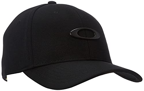 Oakley mens Tincan Cap Hat, Black/Carbon Fiber, Large-X-Large US