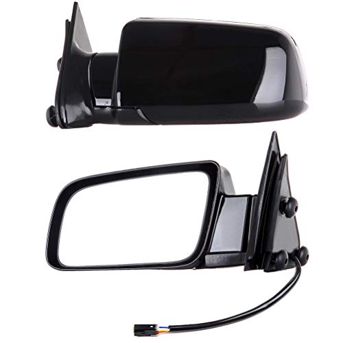 ECCPP Driver and Passenger Power Side View Mirrors Replacement Replacement fit For Chevy For GMC Pickup Truck SUV 15764757 15764758