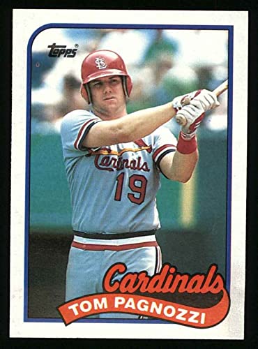 1989 Topps # 208 Tom Pagnozzi St. Louis Cardinals (Baseball Card) NM/MT Cardinals