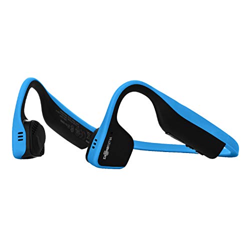 AfterShokz Titanium Open Ear Wireless Bone Conduction Headphones (Standard, Ocean Blue)
