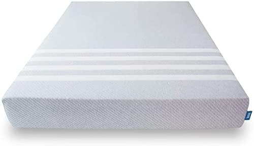 Leesa Original Foam 10″ Mattress, Twin Size, Cooling Foam and Memory Foam / CertiPUR-US Certified / 100-Night Trial ,Grey