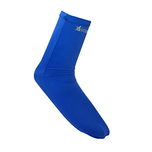 XS Scuba Spandex Socks – Blue