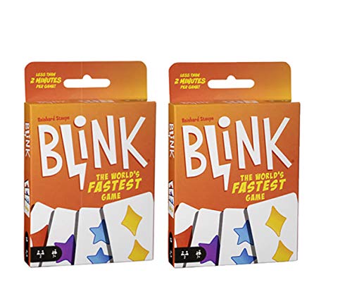 Mattel Games Blink Card Game The World’s Fastest Game- 2 Pack